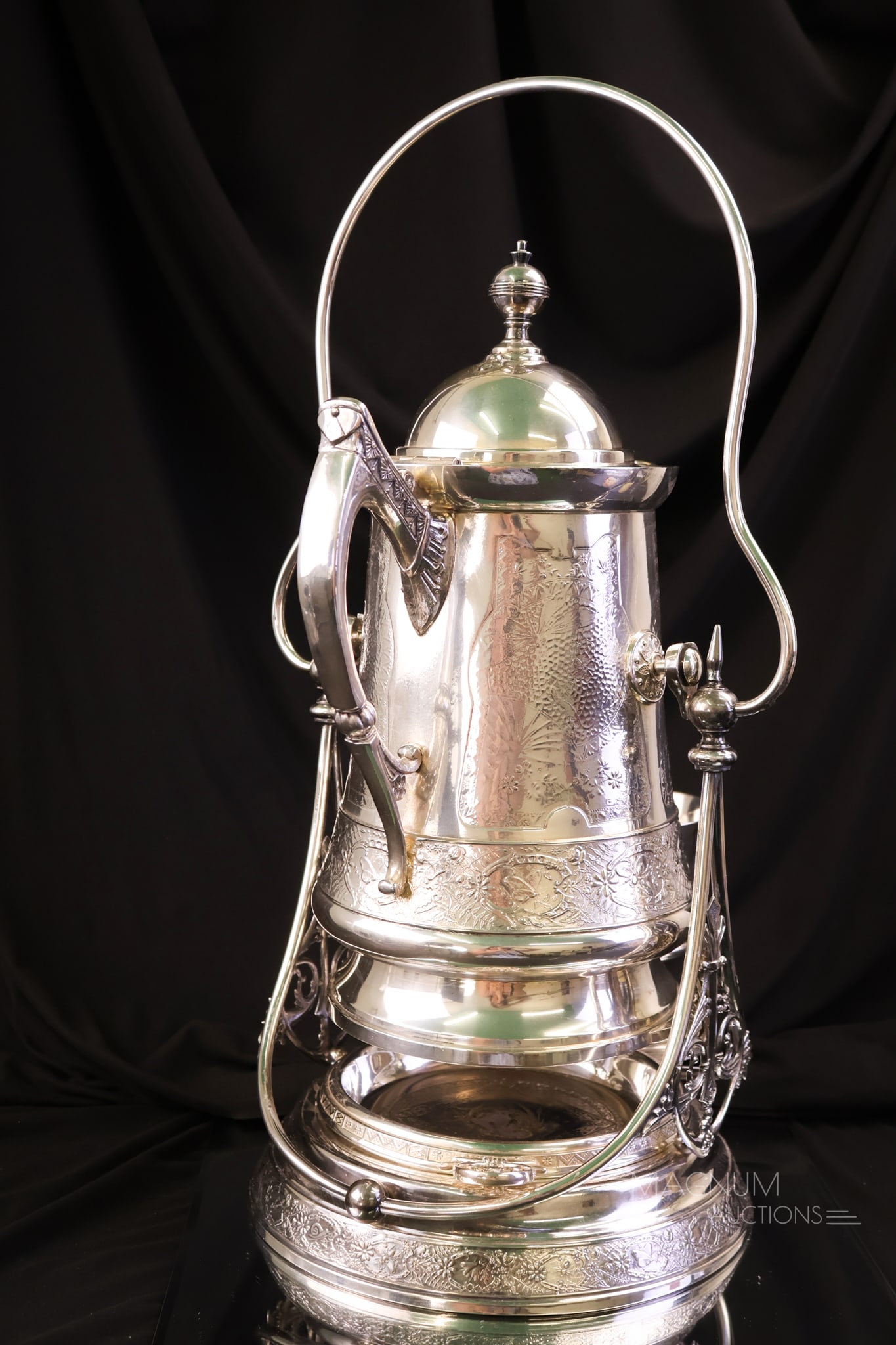 Derby Silverplate Victorian Tipler - 4