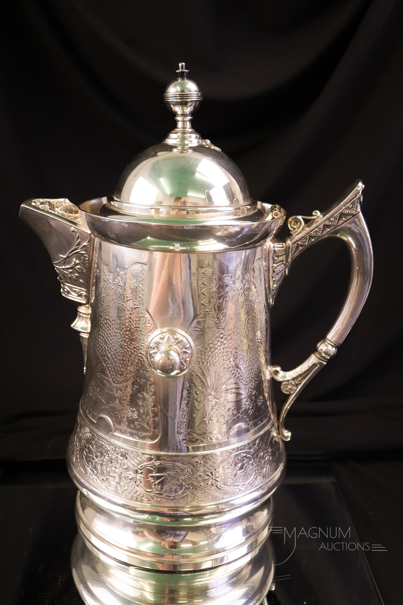 Derby Silverplate Victorian Tipler - 9