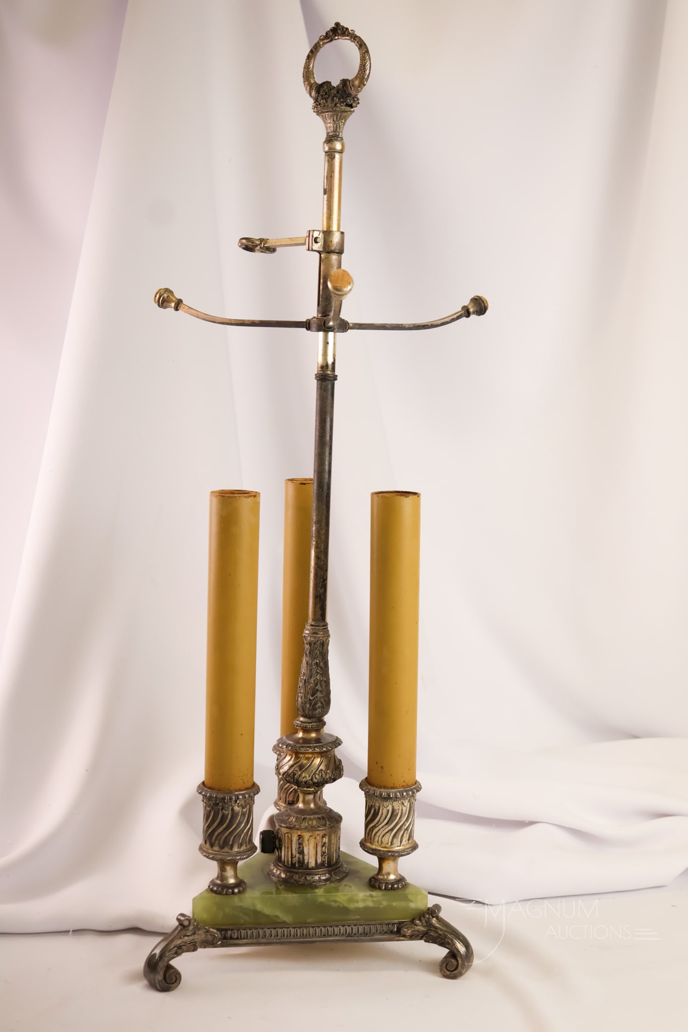 Pairpoint Reverse Painted Scenic Director Table Lamp - 11