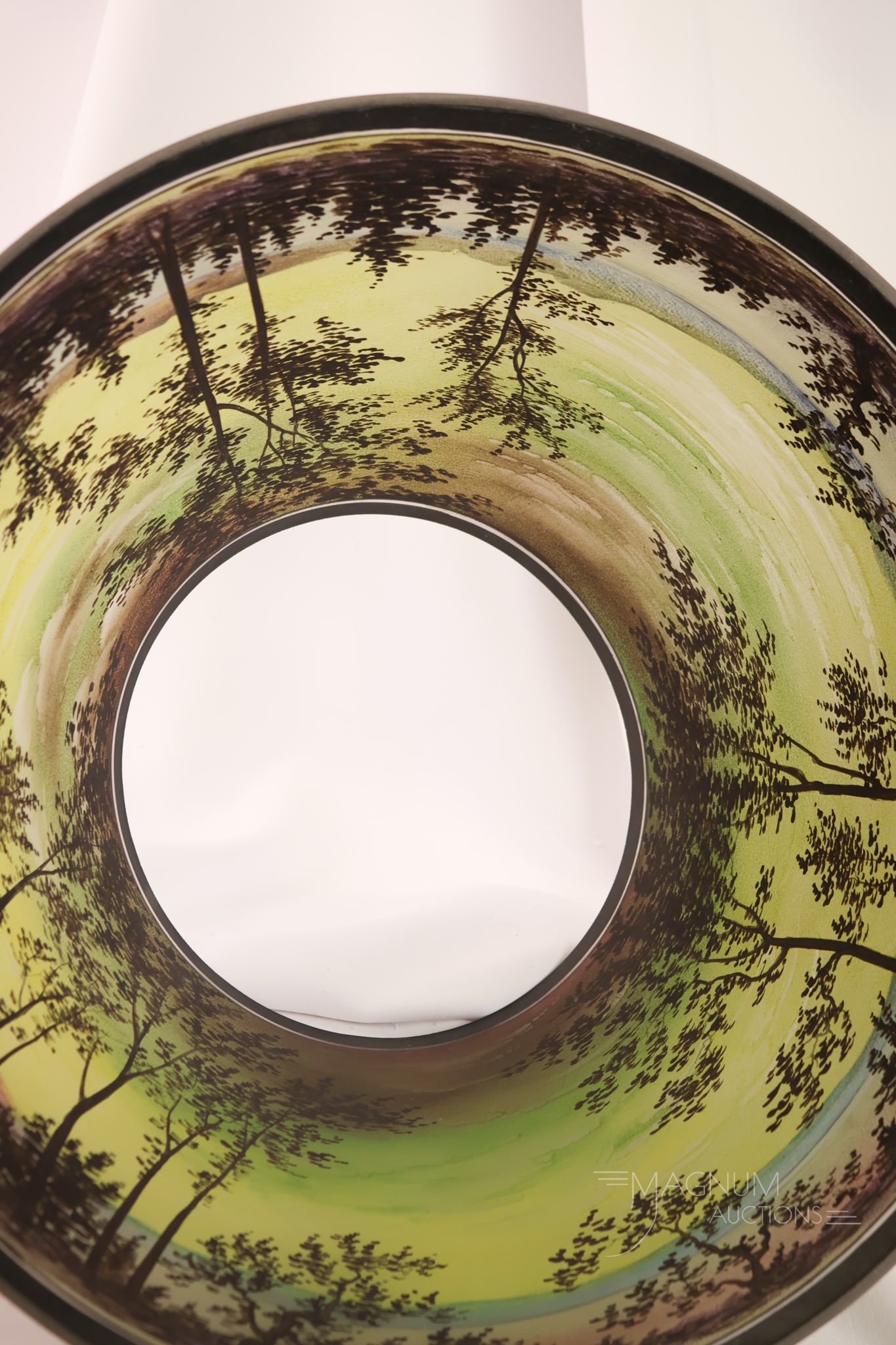 Pairpoint Reverse Painted Scenic Director Table Lamp - 15