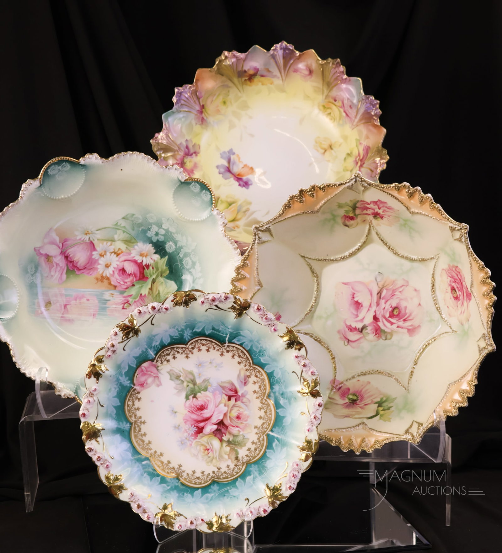 4 pc Lot R.S. Prussia Porcelain (1 of 6)