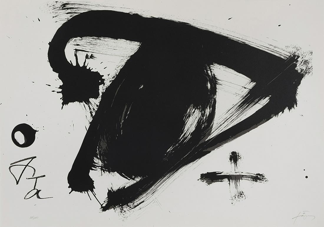 ANTONI TÃ€PIES PUIG (Barcelona, 1923 - 2012). Untitled, (1 of 3)