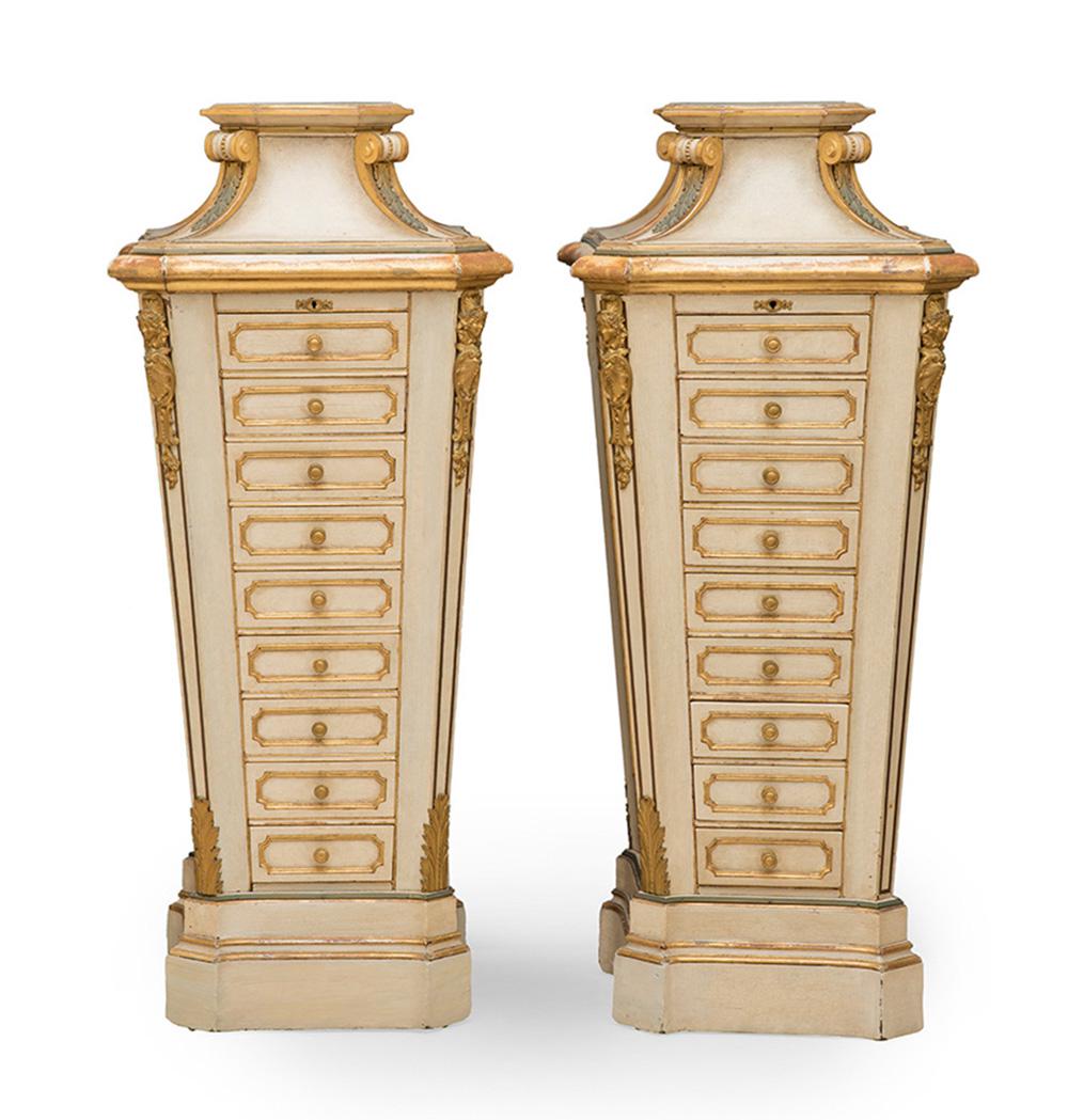 Napoleon III style furniture pair. France, late 19th (1 of 4)