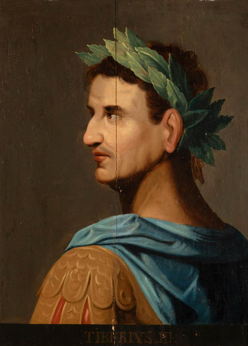 Roman school of the XVII century. "Emperor Claudius". (1 of 5)