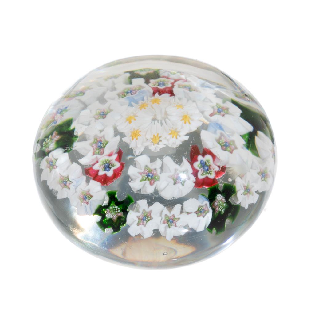 VIVIEN LEIGH.  Millefiori paperweight. Italy, ca. 1950. (1 of 2)