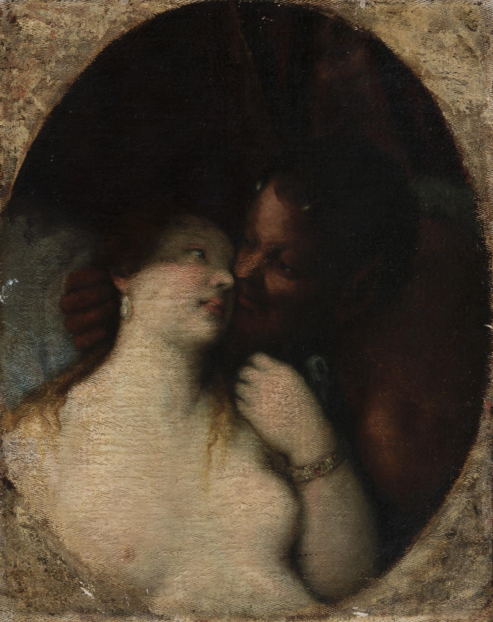 Venetian school; XVII century.  "Venus and Mars".  Oil (1 of 6)