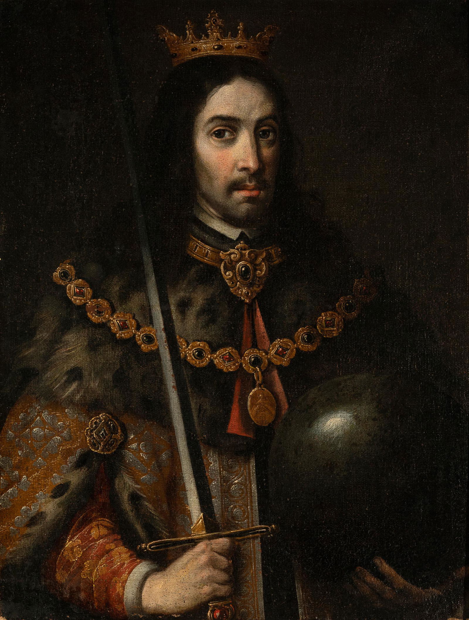 Sevillian school, second third s. XVII.  "Fernando El (1 of 4)