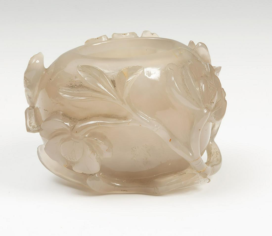 Small bowl or glass. China, 19th century  Gray agate (1 of 3)