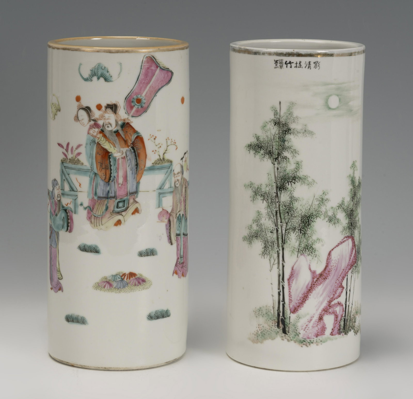 Hat Stand Pair. China, late 19th-early 20th century. (1 of 4)