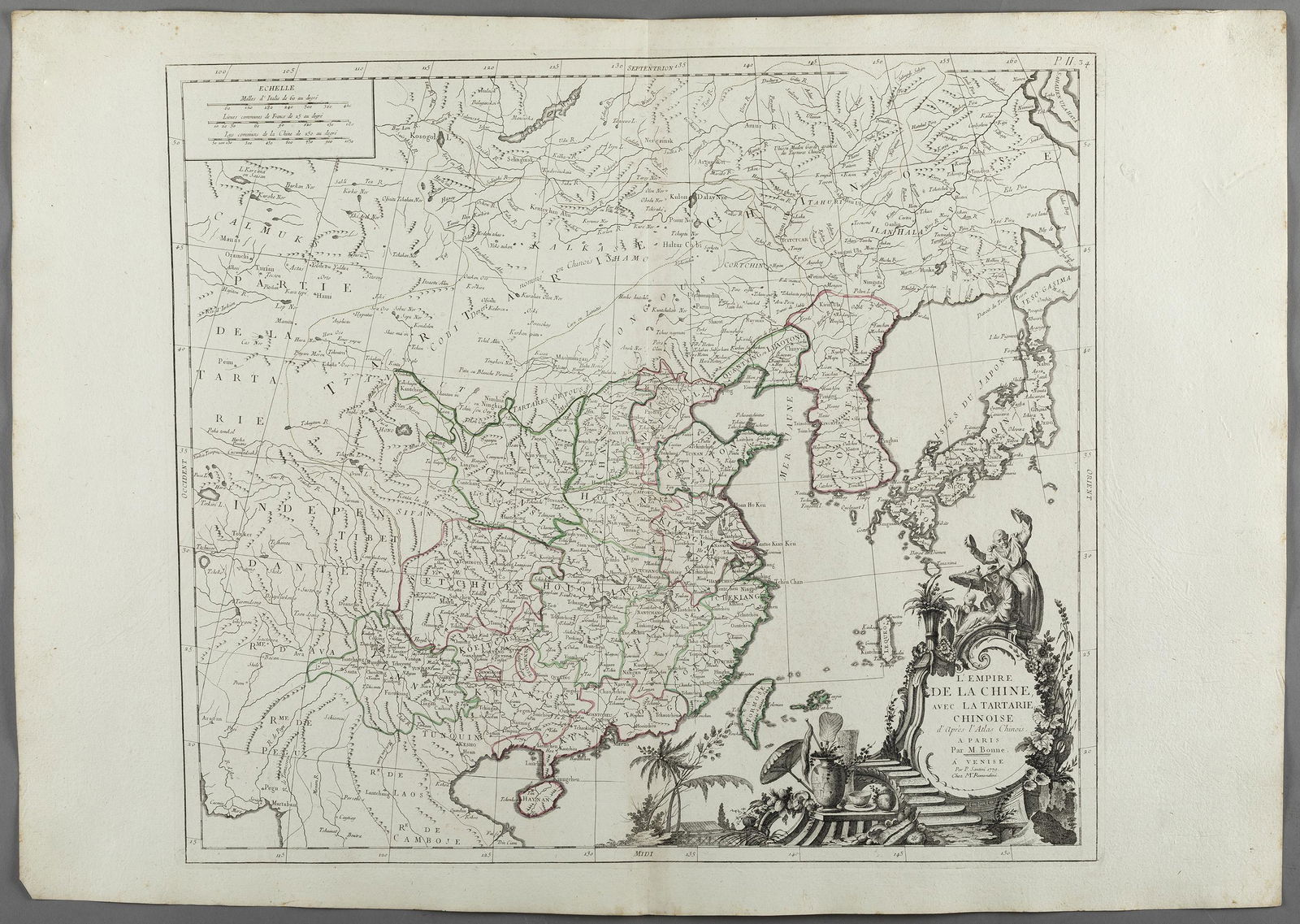 "EL IMPERIO CHINO Y LA TARTARIA CHINA", map from the (1 of 4)