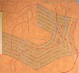 ALEJANDRO CORUJEIRA (Buenos Aires, 1961). "Big mouth",: ALEJANDRO CORUJEIRA (Buenos Aires, 1961). "Big mouth", 2001. Mixed media on canvas. With a small patch on the back and stamp of the GalerÃ­a de arte May More (Madrid). Signed on the back. Size: 250