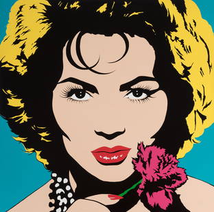 ANTONIO DE FELIPE (Valencia, 1965). "Sara I". Acrylic: ANTONIO DE FELIPE (Valencia, 1965)."Sara I".Acrylic on canvas.Signed in the lower right corner.Measurements: 200 x 200 cm.Work in which you can see how the artist has reinterpreted in pop key, a photo