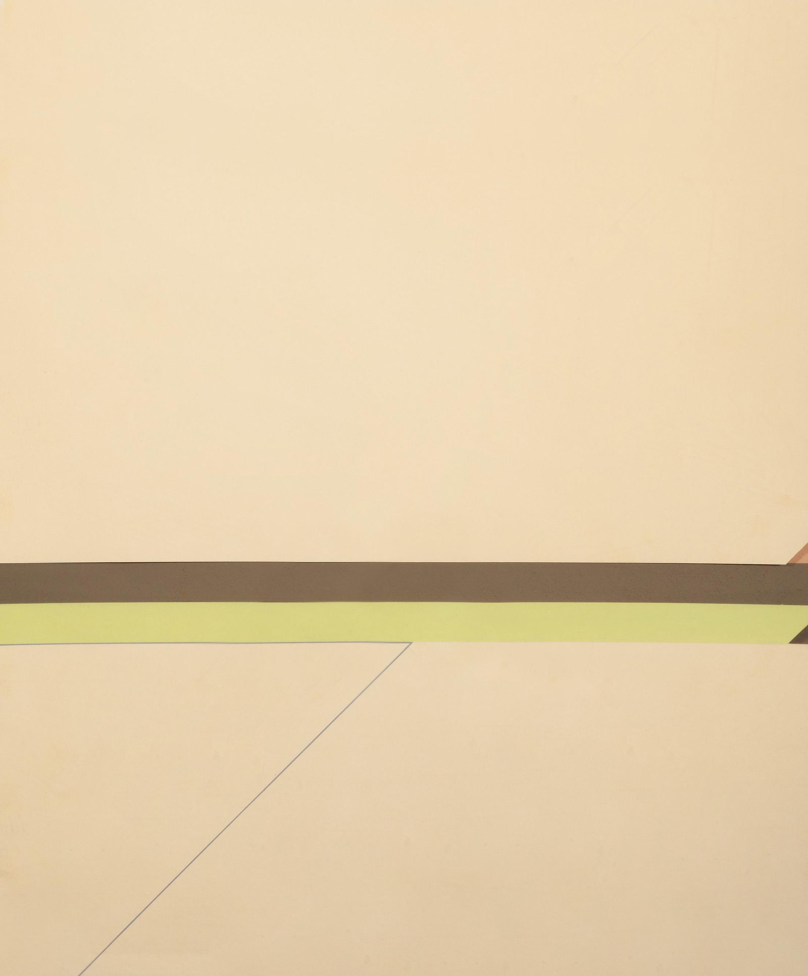 MIGUEL ÃNGEL CAMPANO (Madrid, 1948 - 2018).: MIGUEL ÃNGEL CAMPANO (Madrid, 1948 - 2018)."Composition", 1973.Acrylic on cardboard adhered to board.Signed and dated on the back.Measurements: 63 x 73 cm; 87 x 76 cm (frame).Miguel Ãngel Campano is