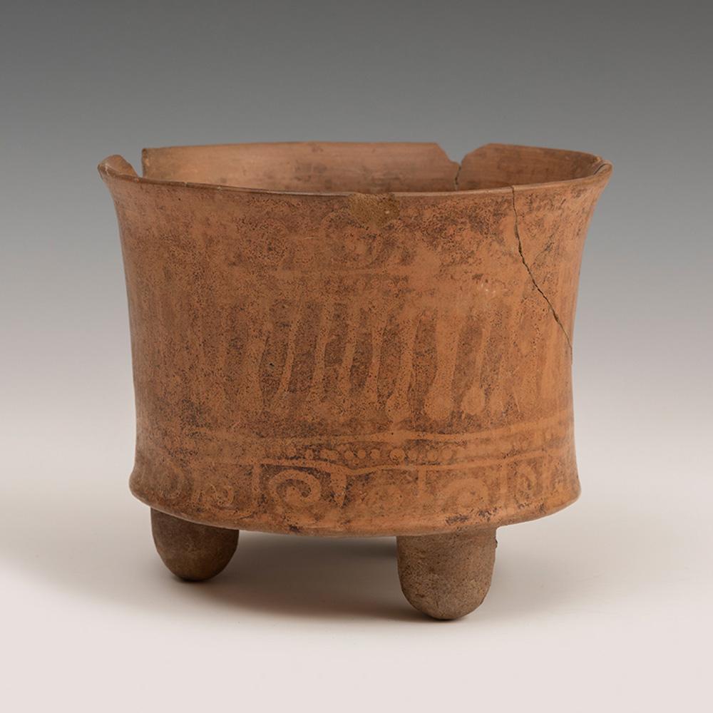 Mayan culture bowl. Classic period, 250-900 A.D. (1 of 5)