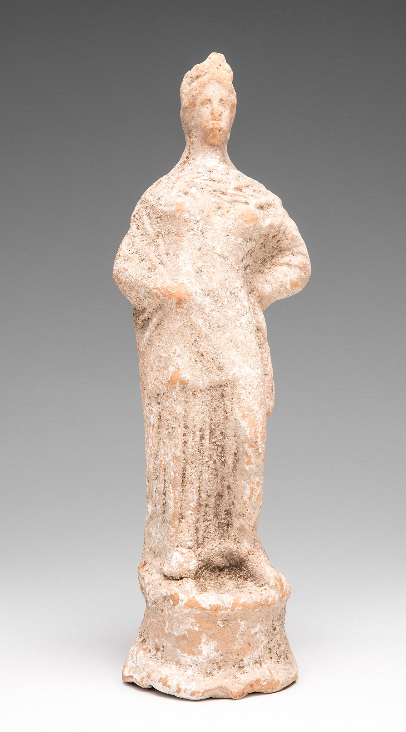 Female statuette; Canosa, Magna Grecia, 3rd century BC. (1 of 6)