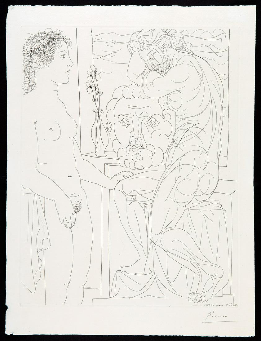 PABLO PICASSO (Malaga, 1881 - Mougins, France, 1973). (1 of 5)