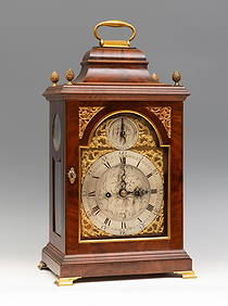 George III Bracket Clock, signed RALPH GOUT (active in 1770). London, last third of the 18th (1 of 6)
