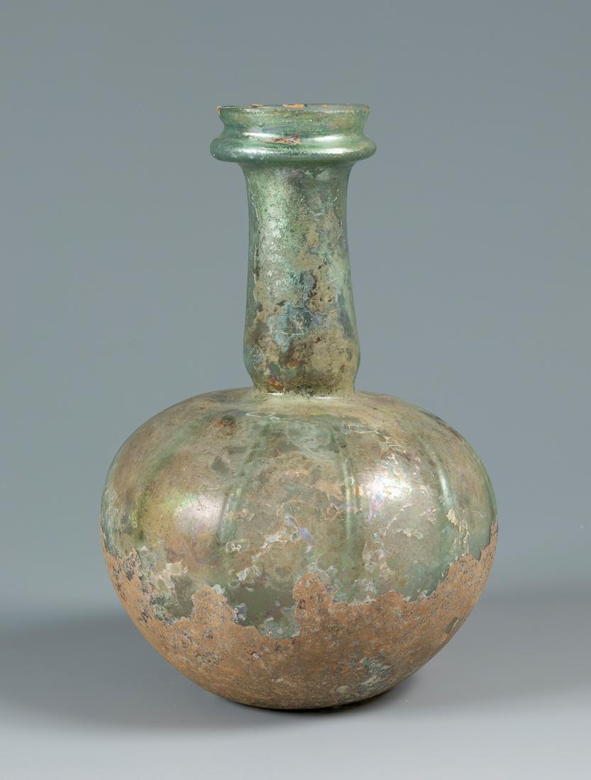 Roman vessel, 1st-3rd century AD. Glass. From the decoration of the Hotel Cambon, Paris, France. (1 of 4)