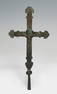 processional cross; Limoges workshops, 12th-12th centuries. Copper.