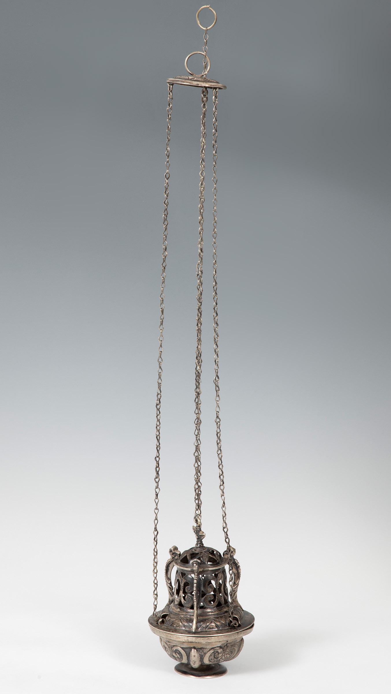 Censer; Spain, 17th century. Silver. (1 of 5)