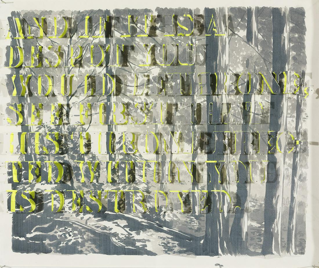 PIETRO RUFFO (Italy, 1978). Untitled. Mixed media on paper. Signed on the back. (1 of 7)