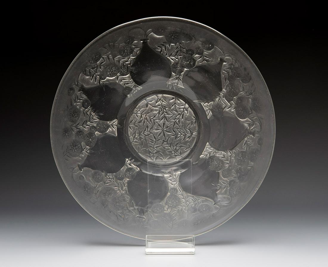 RENÃ‰ LALIQUE (Ay, France, 1860- Paris, 1945). "Vase no. 3. France, ca. 1925. Art Deco tabletop (1 of 4)