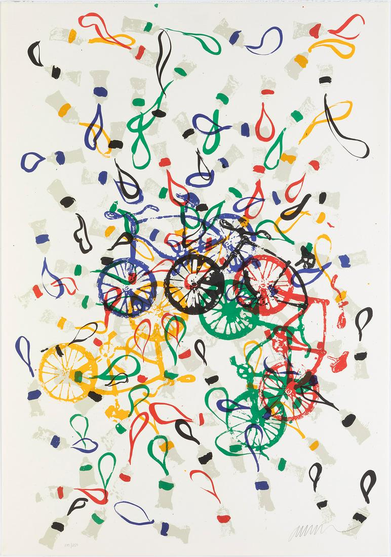 "ARMAN", ARMAND PIERRE FERNANDEZ (Nice, 1928 - New York 2005). Untitled, 1992, from the "Suite (1 of 3)