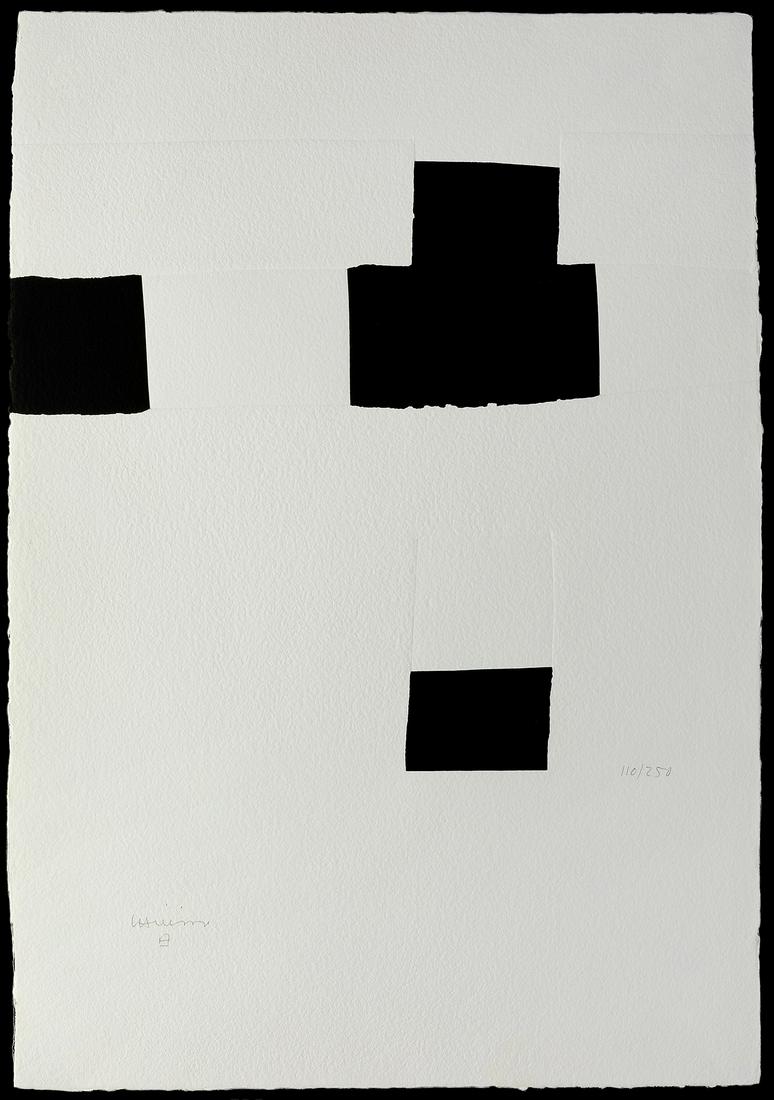 EDUARDO CHILLIDA JUANTEGUI (San Sebastian, 1924 - 2002). Untitled, from the Suite Olympic (1 of 3)