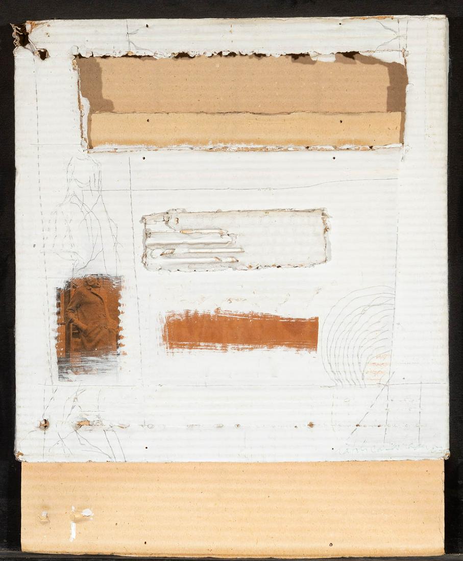ALBERT RÃ€FOLS CASAMADA (Barcelona, 1923 - 2009). Untitled, 1967. Mixed media and collage on wood. (1 of 5)