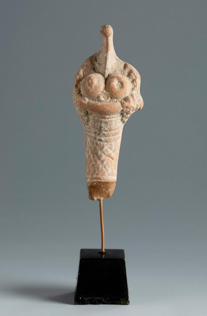 Cornucopia. Smyrna, 4th-3rd century BC. Terracotta. (1 of 4)