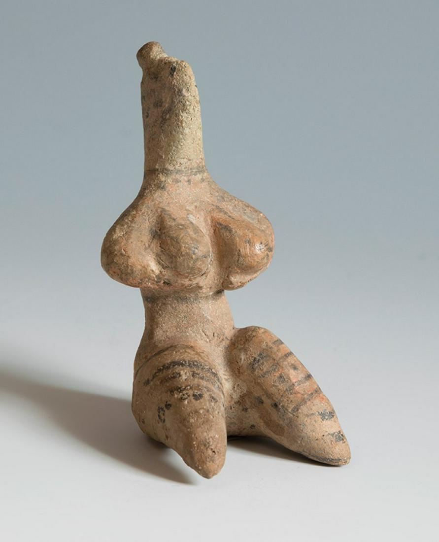 Mother Goddess. Tell Halaf, Syria, 6th millennium B.C. Polychrome terracotta. Origin: - Collection (1 of 5)