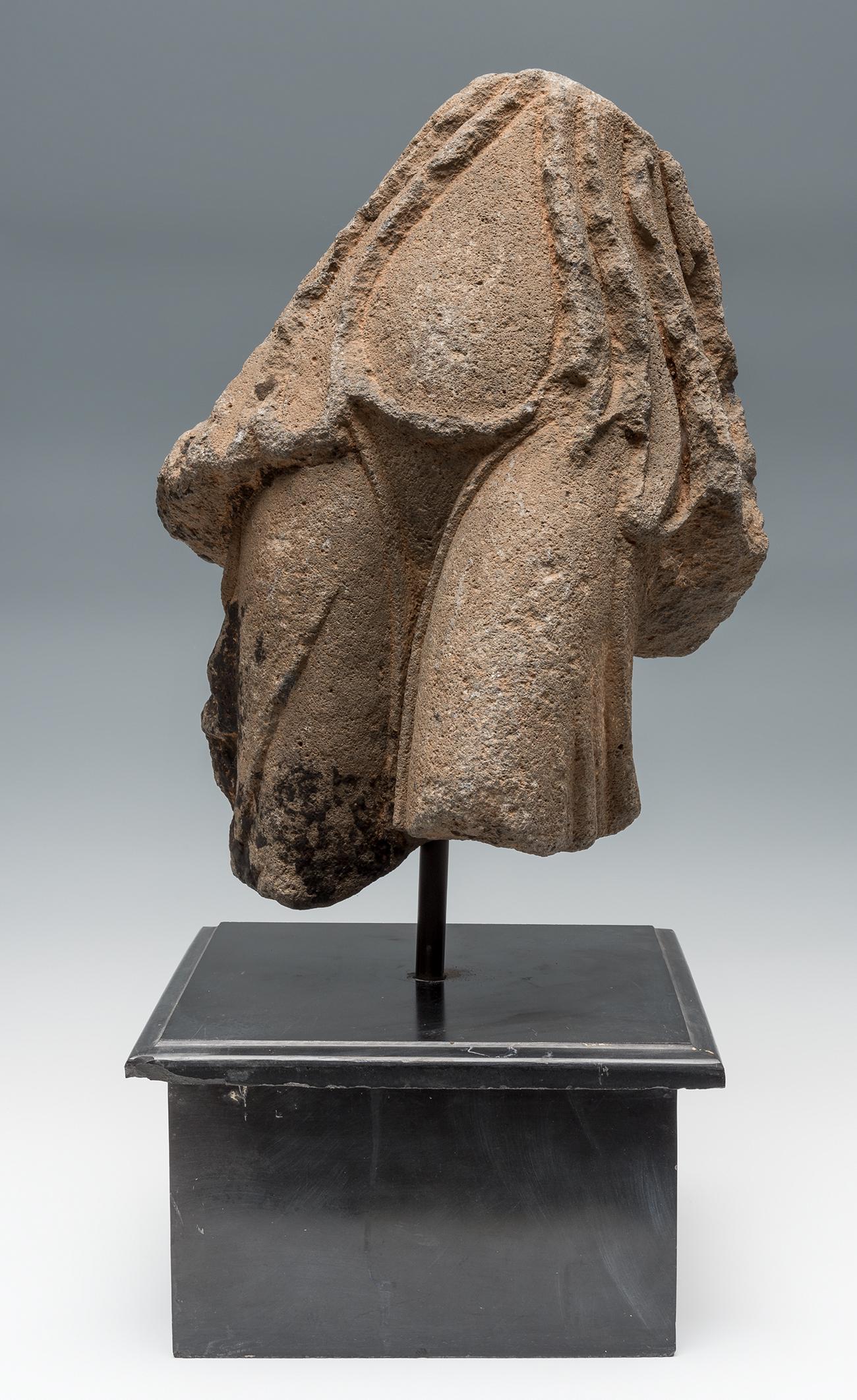 Lower torso of a Victoria; Middle East, 2nd century AD Basalt. Provenance: M.V. collection, Madrid. (1 of 6)