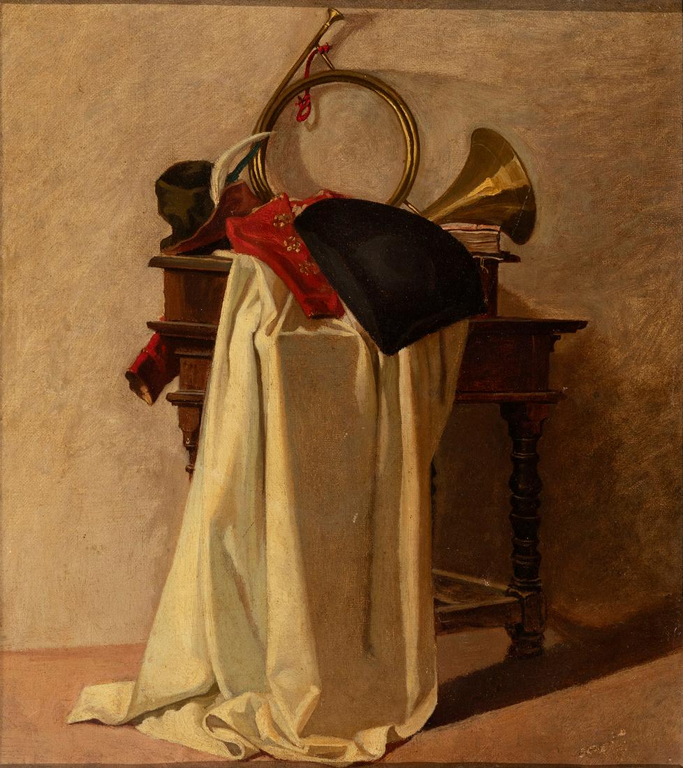 Spanish school from the end of the 18th century - beginning of the 19th century. "Composition with (1 of 3)