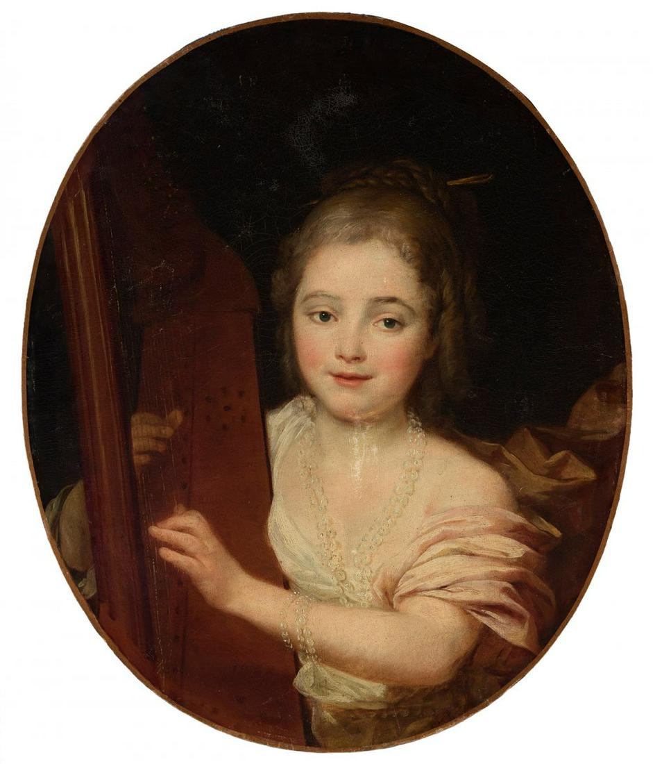 French school; late 18th century. "Portrait of a Lady". Oil on canvas. Relined. It presents faults (1 of 3)