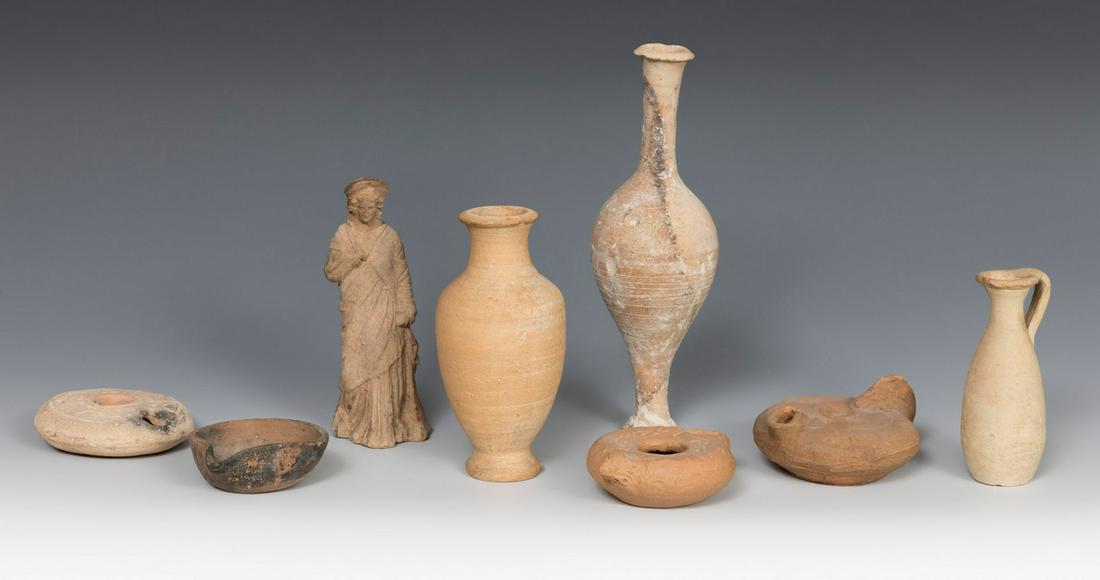 Archaeological collection; Phoenician, Roman-Egyptian and Tanagra cultures, 3rd centuries BC. (1 of 7)
