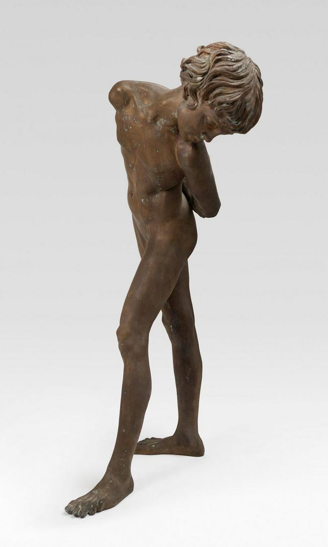 MARCELLO TOMMASI (Pietrasanta, 1928 - Lido di Camaiore, 2008). "Ilaria", 1968. Bronze. Signed.: MARCELLO TOMMASI (Pietrasanta, 1928 - Lido di Camaiore, 2008). "Ilaria", 1968. Bronze. Signed. Exhibitions: "European sculpture in the 20th century", European Museum of Modern Art (MEAM), Barcelona, 2