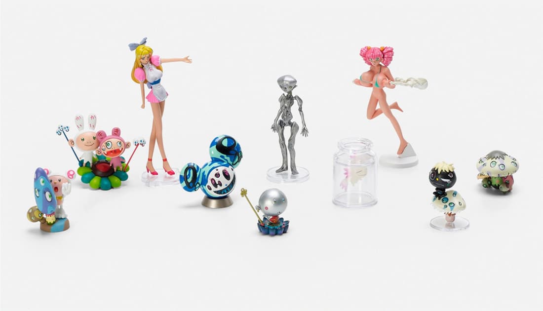 TAKASHI MURAKAMI (Tokyo, 1962). â€œSuperflat Museumâ€, 2005. Painted pvc figures (x10). Edition of (1 of 4)