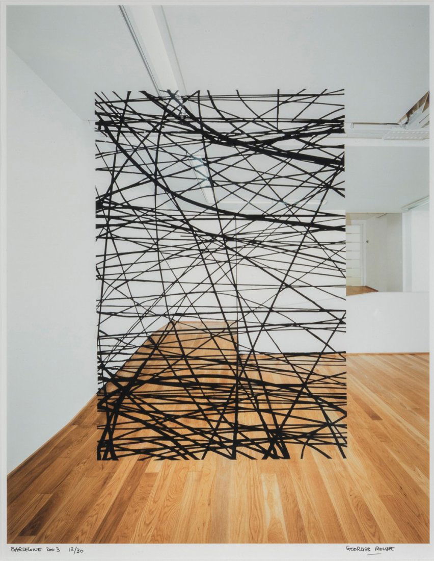 GEORGES ROUSSE (Paris, 1947). Untitled. Barcelona, 2003. Photographic paper, copy 12/30. Signed,: GEORGES ROUSSE (Paris, 1947). Untitled. Barcelona, 2003. Photographic paper, copy 12/30. Signed, numbered, traced and dated by hand. Exhibited at the Carles TachÃ© gallery, Barcelona, 2003. Size: 52