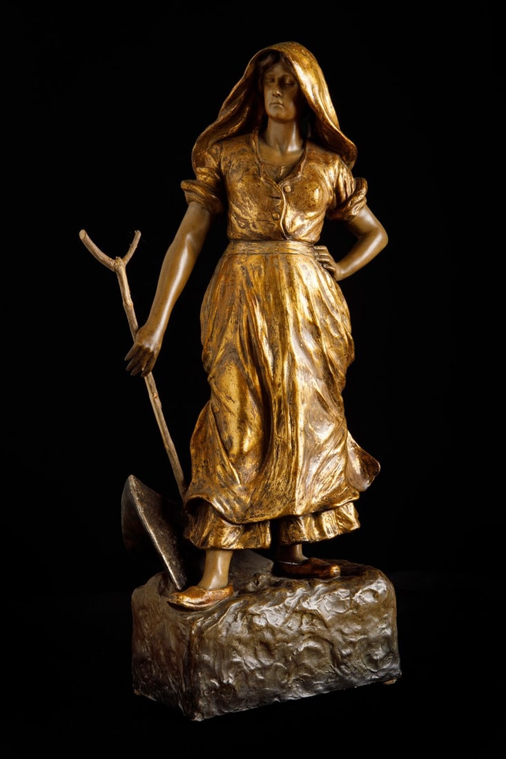 CISEAU for FREDERIC GOLDSCHEIDER (Pilsen, Bohemia, 1845 - Vienna, Austria, 1897). Austria, ca. 1900. (1 of 6)