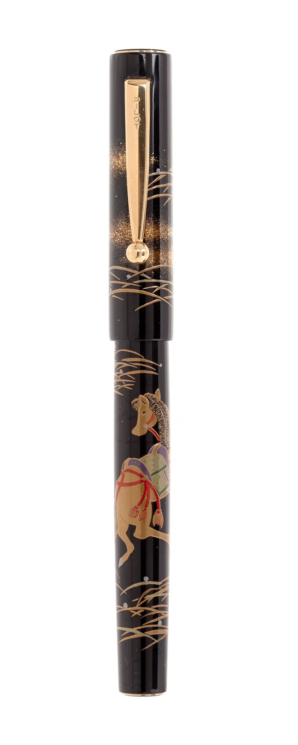 PILOT FOUNTAIN PEN, NAMIKI YUKARI ZODIAC HORSE. Chinese lacquer barrel with excellent quality and (1 of 3)