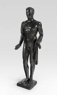 CHARLES DESPIAU (Mont-de-Marsan, 1874 - Paris, 1946) "Apollo", 1937. Bronze. Signed. With foundry: CHARLES DESPIAU (Mont-de-Marsan, 1874 - Paris, 1946) "Apollo", 1937. Bronze. Signed. With foundry stamp. Exhibitions: "European sculpture in the 20th century", European Museum of Modern Art (MEAM), Ba