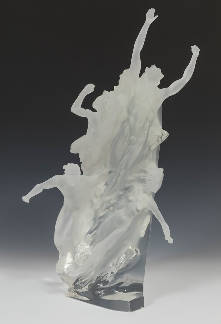 FREDERICK ELLIOTT HART (USA, 1943 â€“1999). â€œHeroic spiritâ€, 1991. Resin. Copy 403/1000. It has (1 of 7)