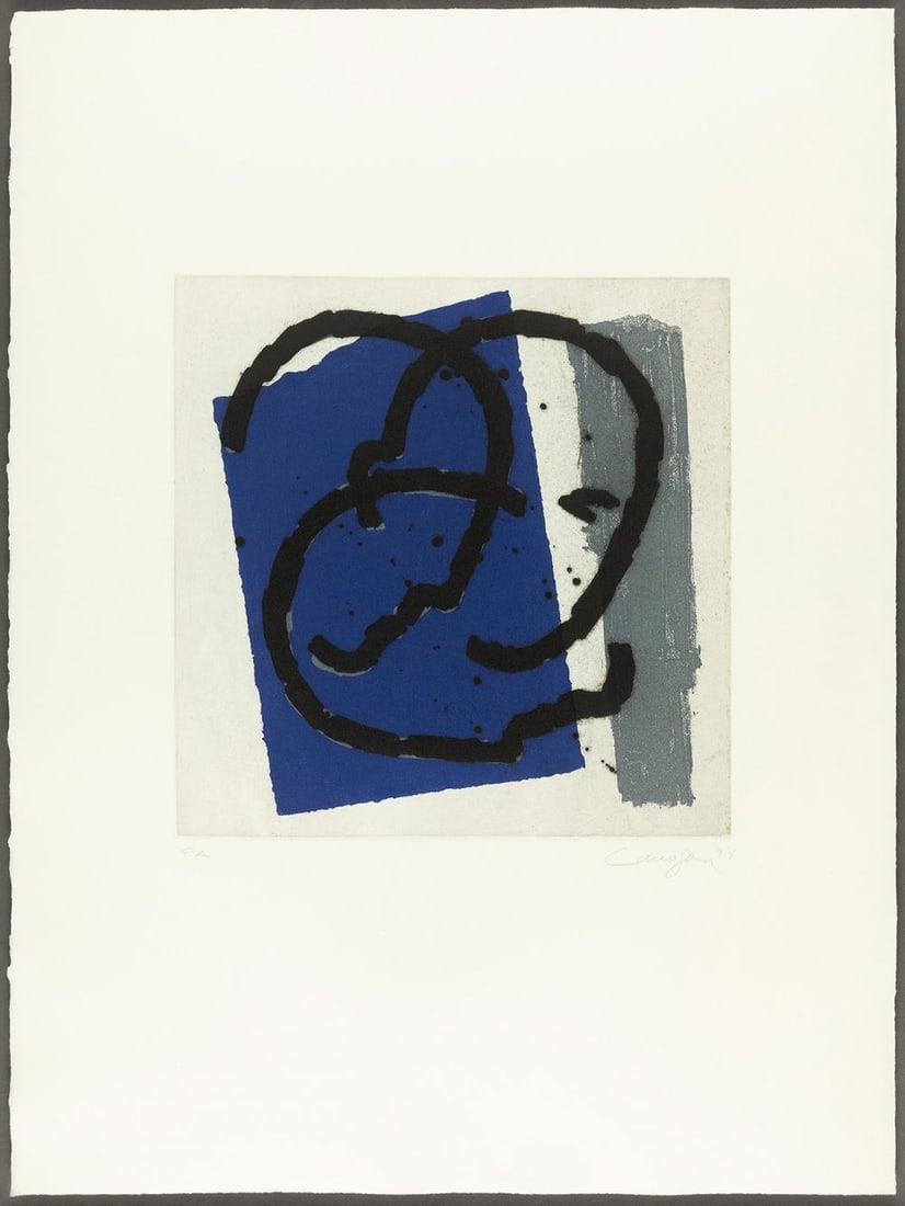 RAFAEL CANOGAR (Toledo, 1935). "Chilean Nocturne", 1999. Etching and aquatint, P.A. copy. Signed and: RAFAEL CANOGAR (Toledo, 1935). "Chilean Nocturne", 1999. Etching and aquatint, P.A. copy. Signed and justified in pencil. Measurements: 34 x 35 cm (footprint); 74 x 55.5 cm (paper); 86 x 66 cm (frame)