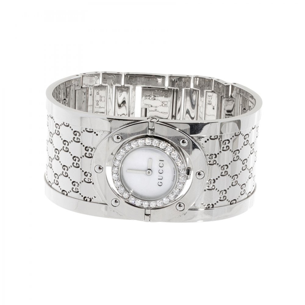 GUCCI Twirl watch, year 2015, ref. YA112415, n. 113155XX, for lady. (1 of 5)