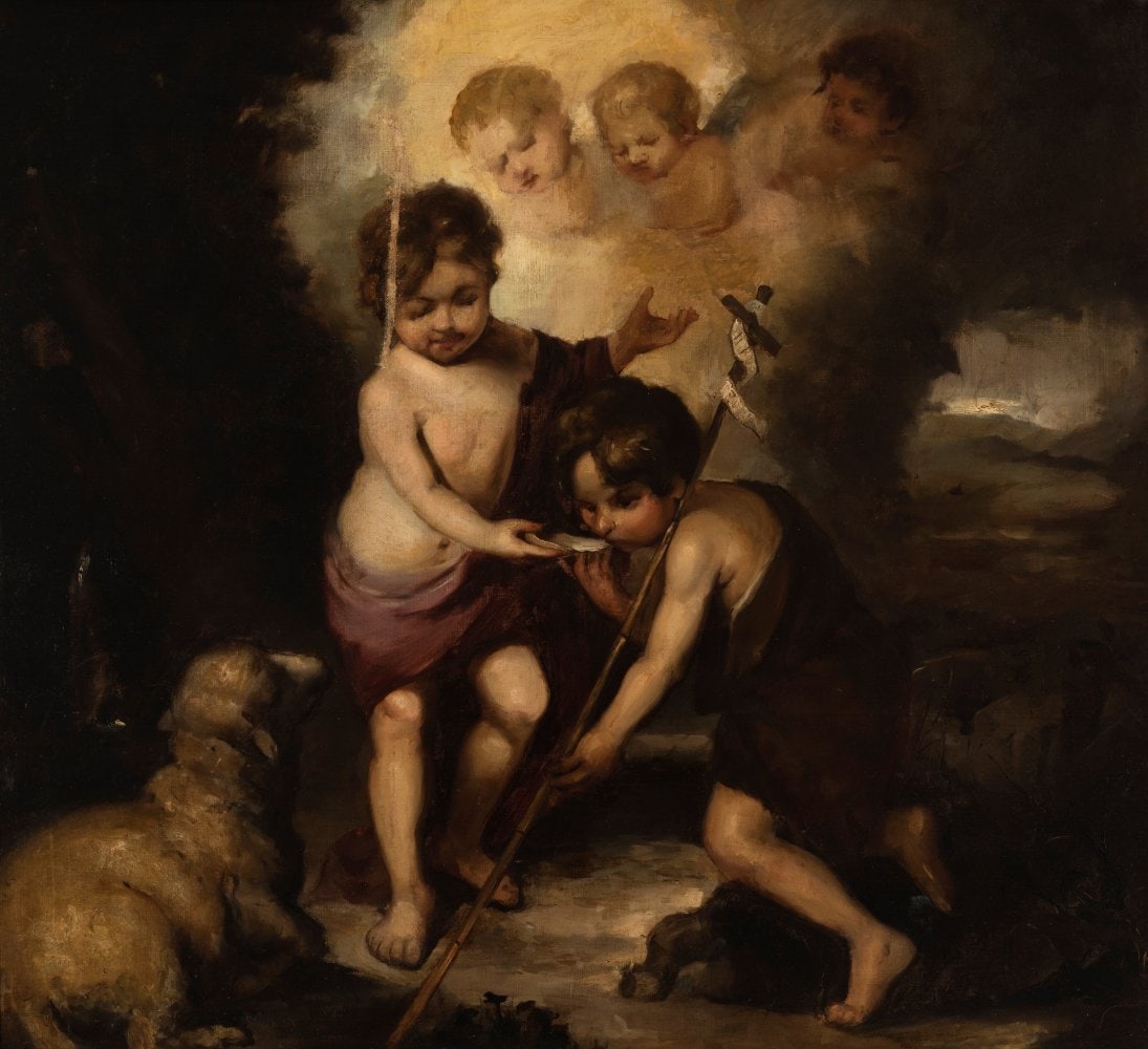 Spanish school of the late nineteenth century. After BARTOLOMÉ ESTEBAN MURILLO (Seville, 1617 - (1 of 4)