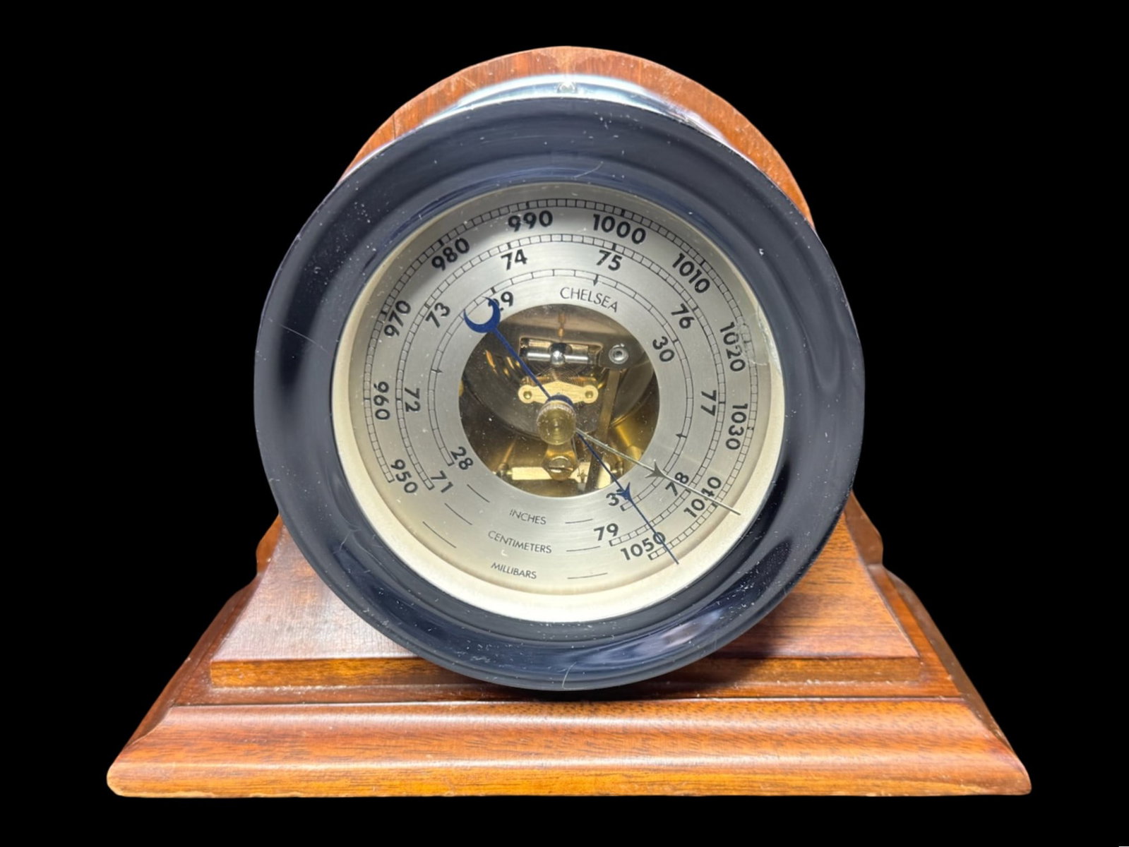 Vintage Chelsea Aneroid Barometer (1 of 5)