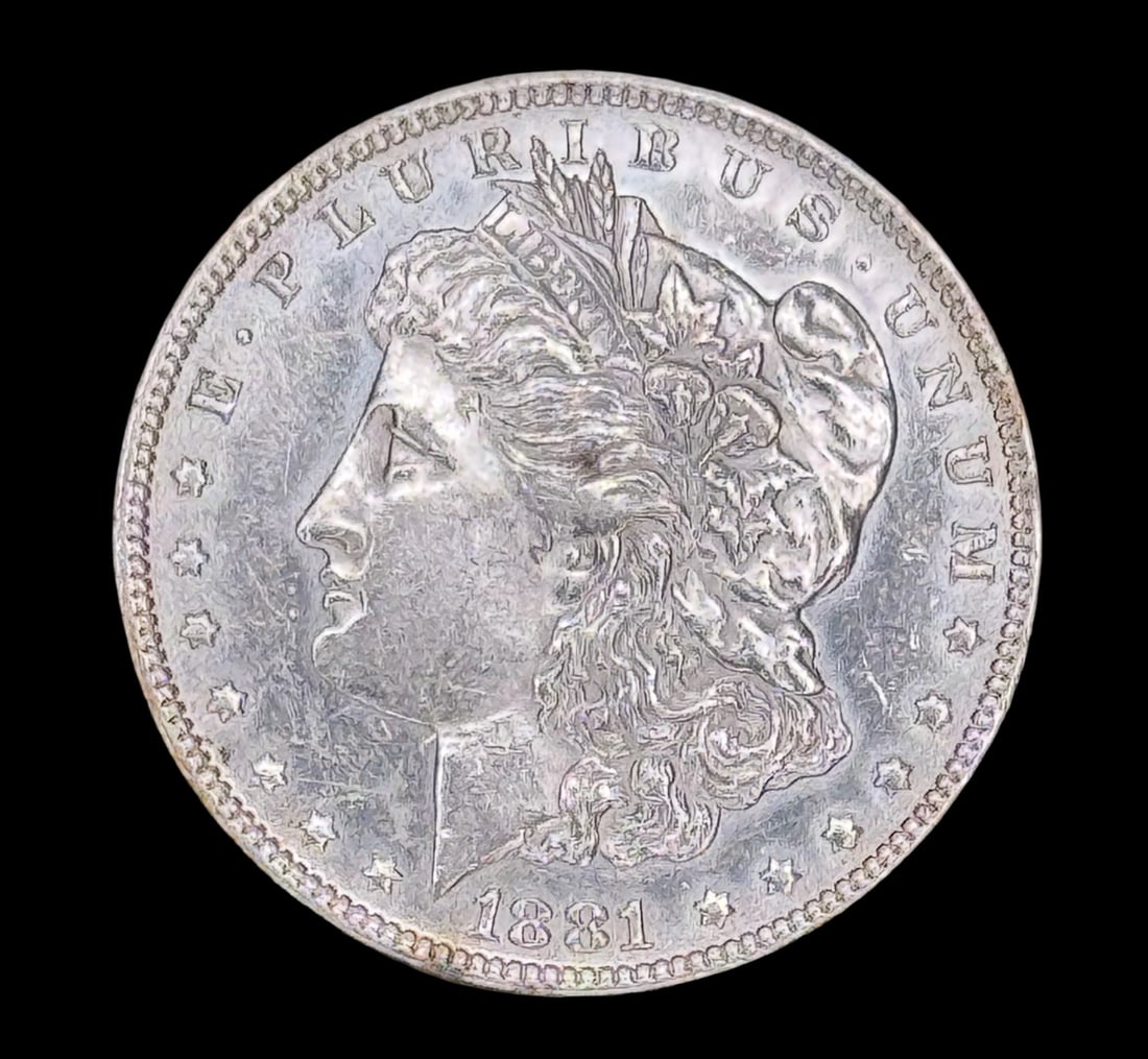 1881-O Morgan Silver Dollar (1 of 3)