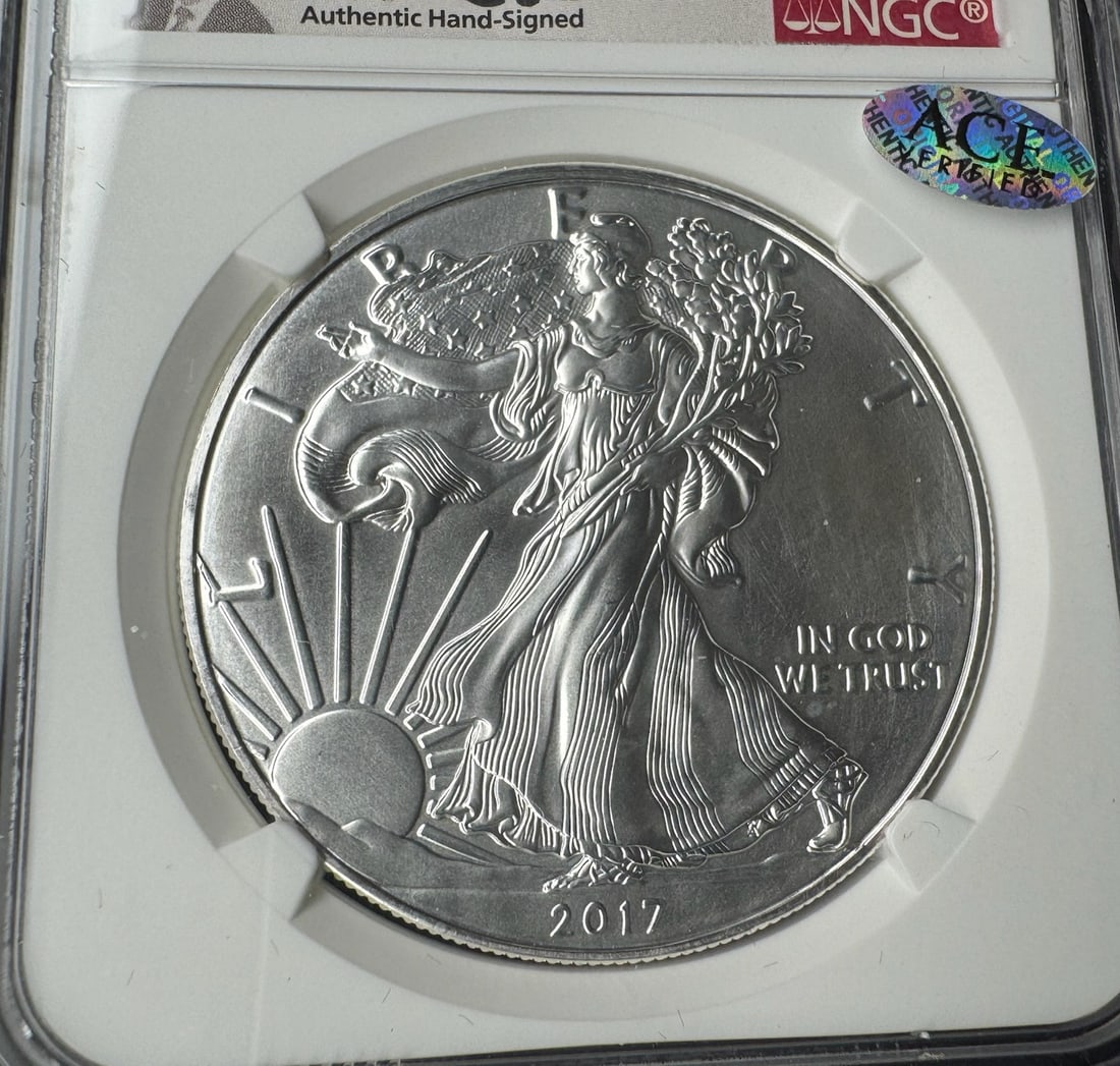 2017-S One Dollar Silver Eagle - 3