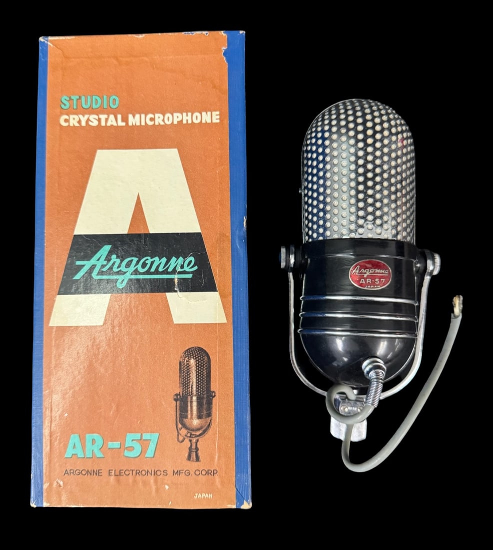 Argonne AR-57 Modded Dynamic Microphone (1 of 3)