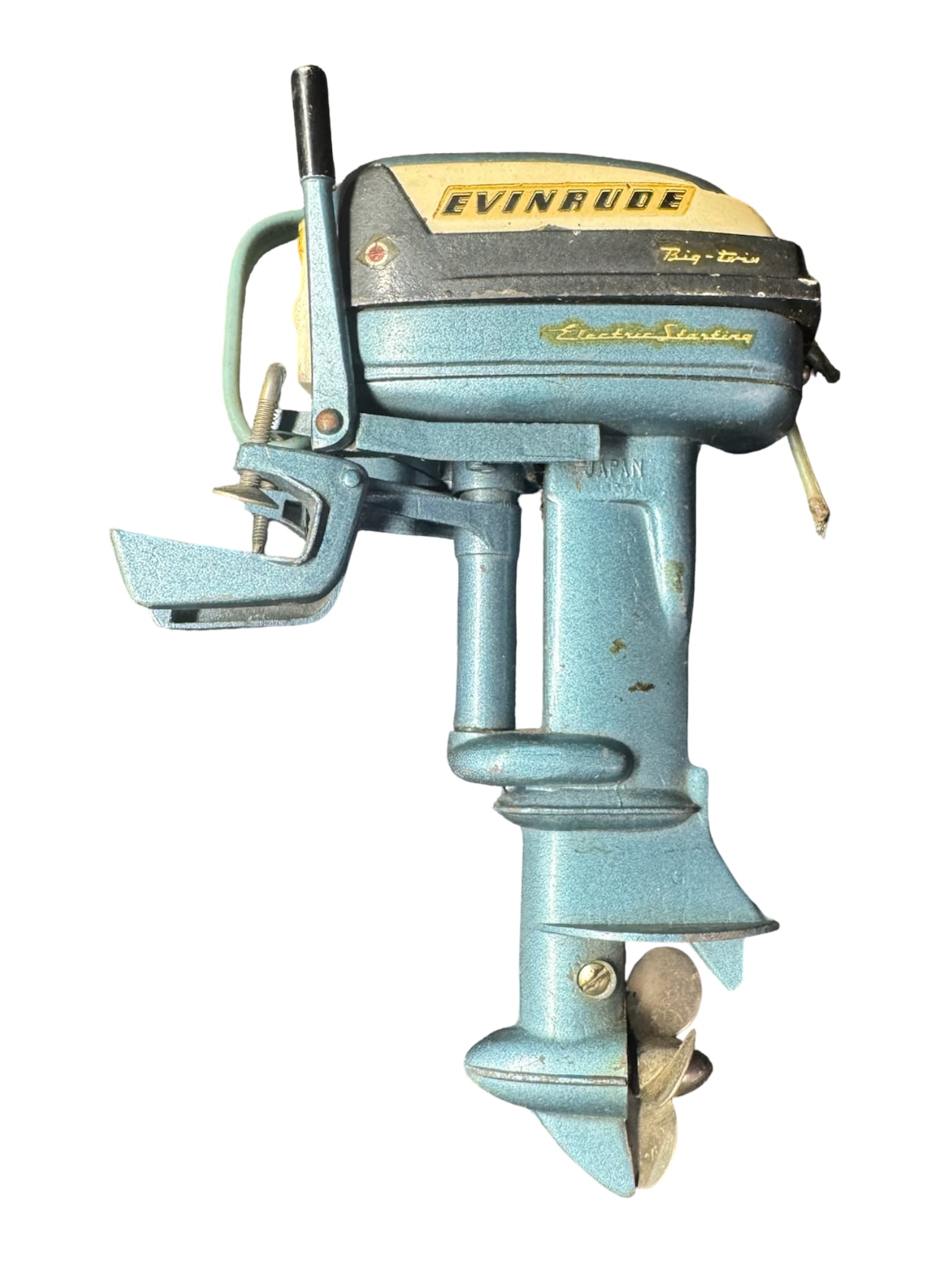 Evinrude Big Twin Electric Toy Outboard Motor (1 of 5)